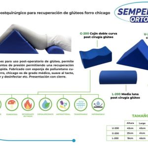 Kit post-operatorio de gluteos